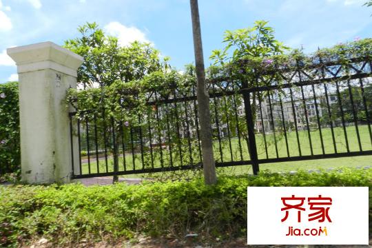 振业城别墅实景图别墅区景观2012-07-11
