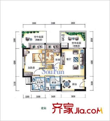 深圳 春树里 户型图8