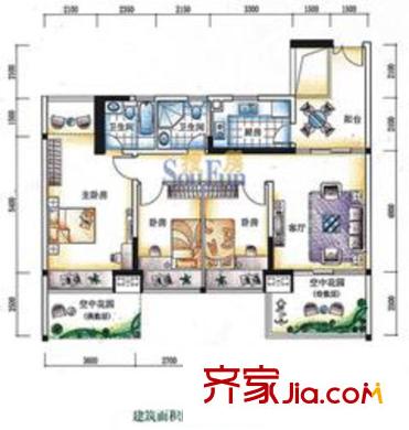 深圳 春树里 户型图5