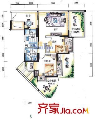 深圳 春树里 户型图2