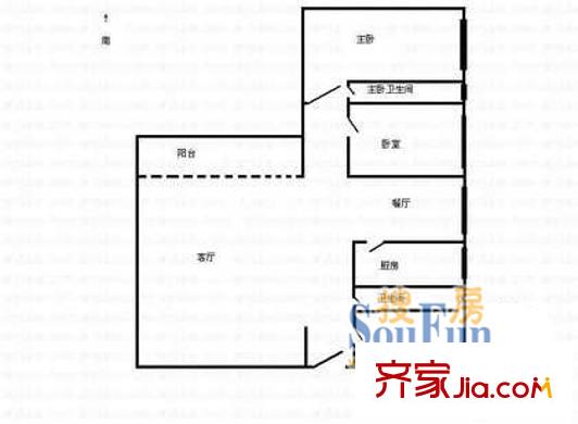 深圳 泰美园 户型图3