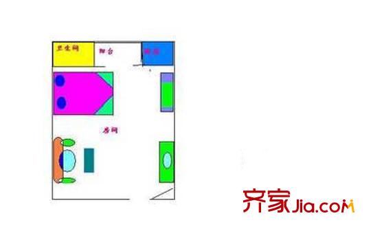深圳 缔馨园 户型图2