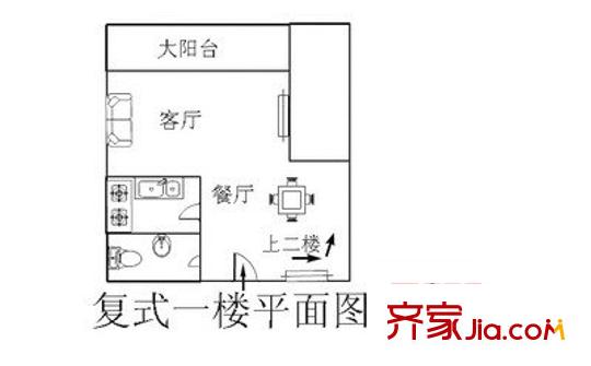 佳兆业可园二期 4室 户型图