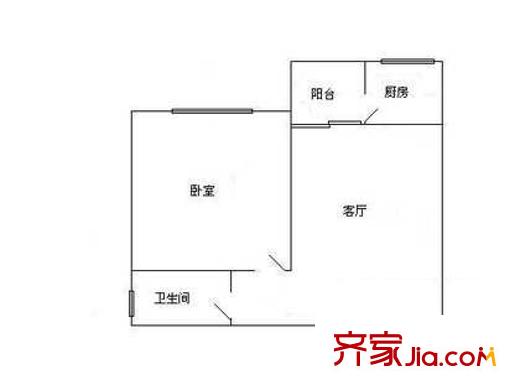 深圳 合正名园 户型图1