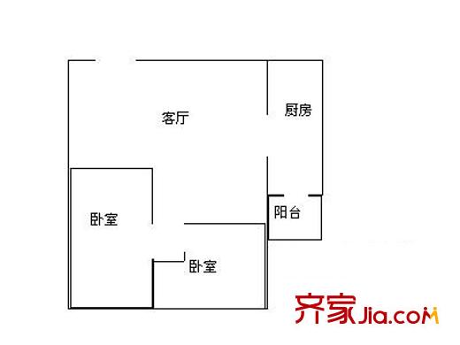 深圳 合正名园 户型图2