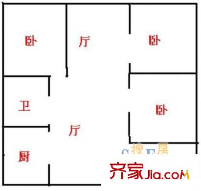 深圳 盈翠家园 户型图9