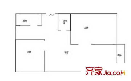 中海日辉台 0室 户型图
