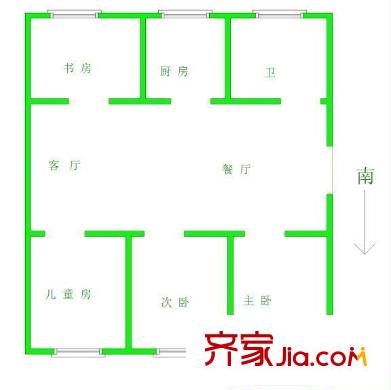 海天一色 0室 户型图