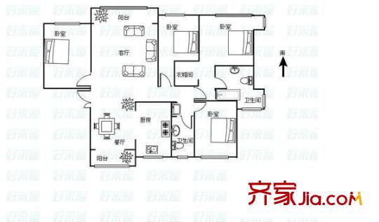 海天一色 0室 户型图