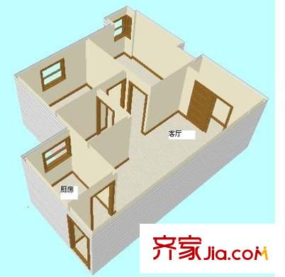 阳光花园五期 0室 户型图