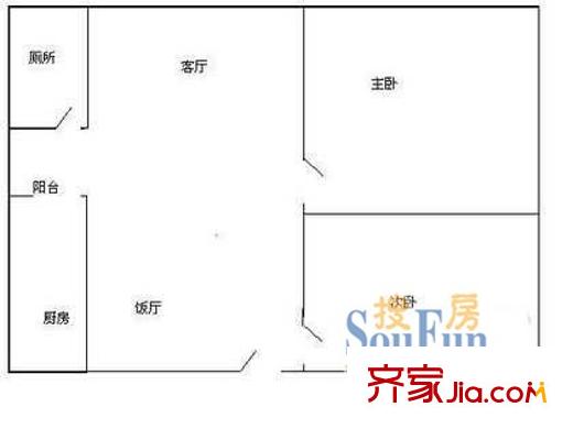 深圳鹏益花园户型图5