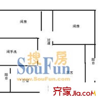 深圳 岭下花园 户型图
