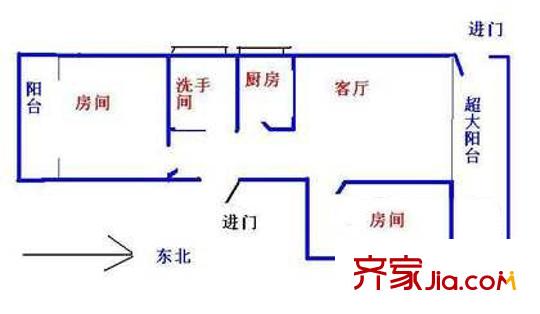 深圳 福中福商业城 户型图1