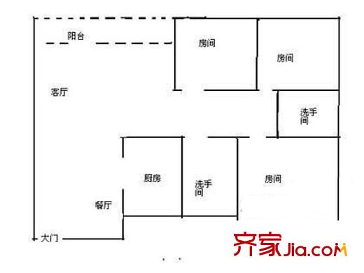 深圳 宝河大厦 户型图4