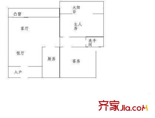 深圳 宝河大厦 户型图2