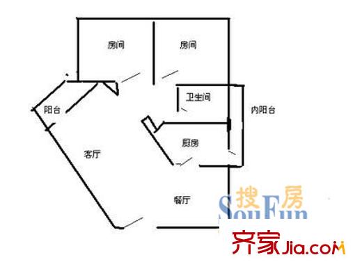 深圳中银花园户型图2
