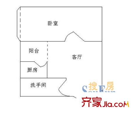 深圳旭飞华安园户型图2