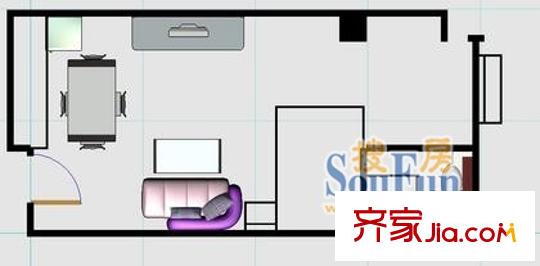 深圳旭飞华安园户型图3
