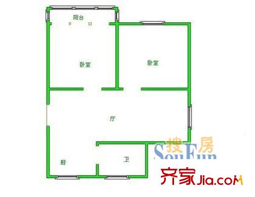 深圳祥云苑户型图2