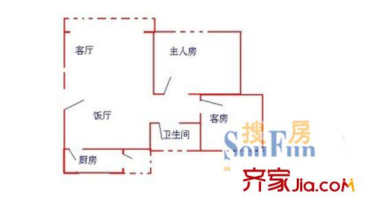 深圳祥云苑户型图3