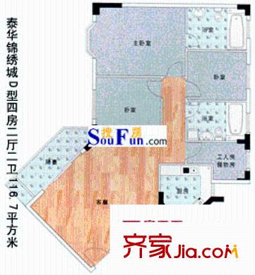 深圳泰华锦绣城户型图2