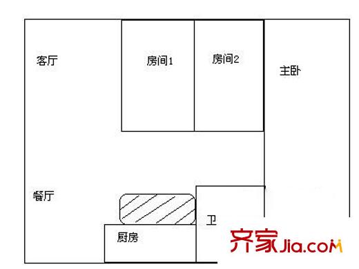 深圳 南景豪庭 户型图2