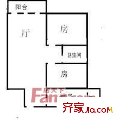 深圳 南景豪庭 户型图5