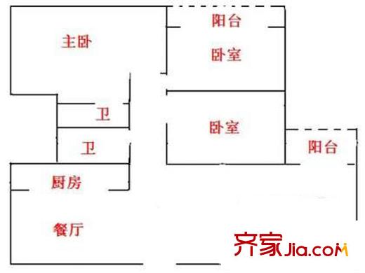 深圳 金运家园 户型图19