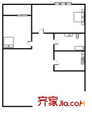 深圳 金运家园 户型图4