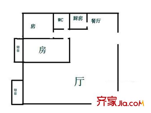 深圳 金运家园 户型图5