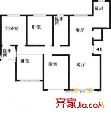 深圳西海岸花园户型图8