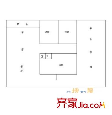 深圳西海岸花园户型图7