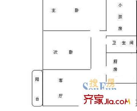 桑达苑 户型图8