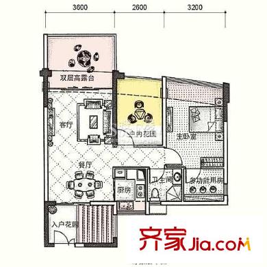深圳景园户型图9