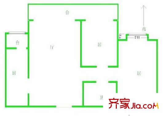 汇园雅居 户型图