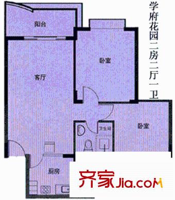 深圳学府花园户型图2