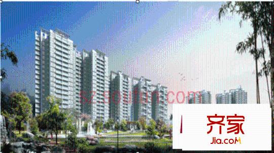 华联城市山林二期外景图深圳