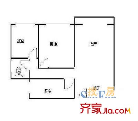深圳 悠然天地家园 户型图1