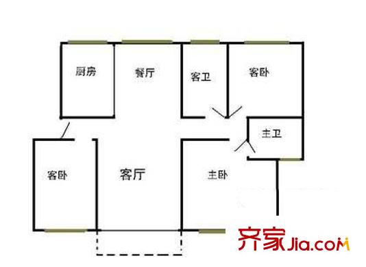 深圳 爱榕园 户型图11