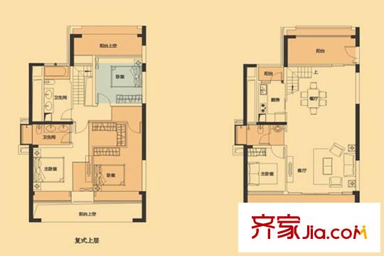 熙和园户型图A1户型