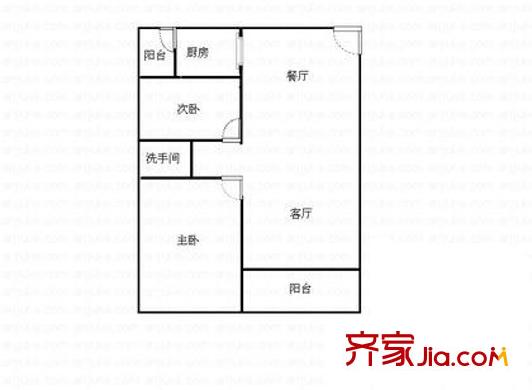 深圳 留仙居 户型图2