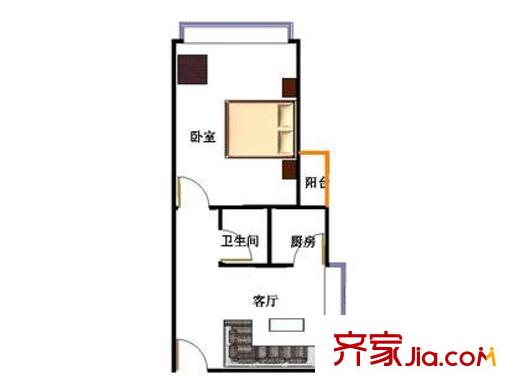 深圳 留仙居 户型图1