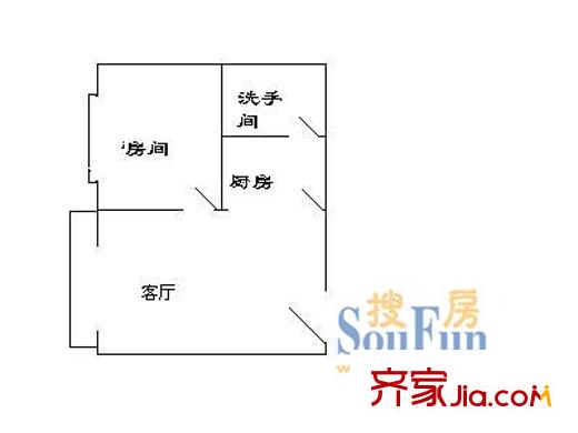 深圳南山豪庭户型图1