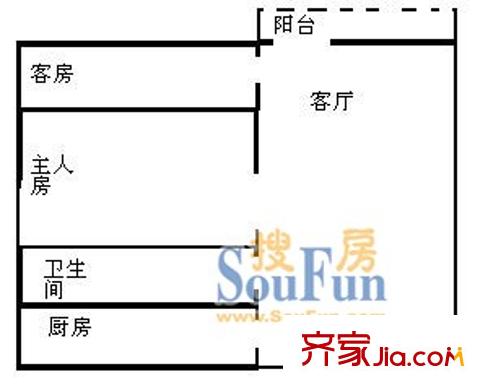 吉信大厦 户型图18