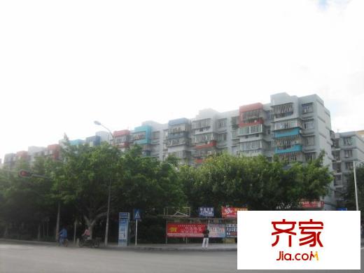 马家龙小区外景图