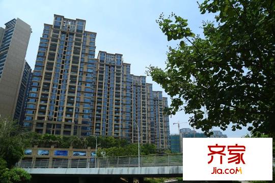 恒裕滨城外景图一期现楼实景图(2015-08-09)
