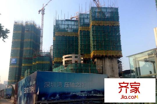 恒裕滨城实景图二期工地(2015-08-09)