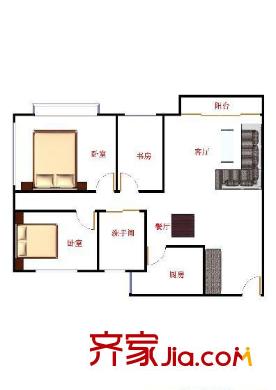 德福花园 户型图22