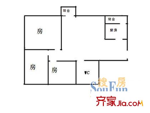 德福花园 户型图19