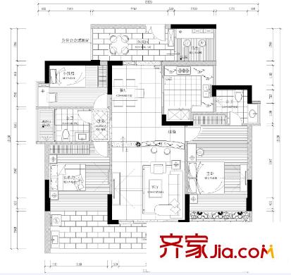 徽王府户型图